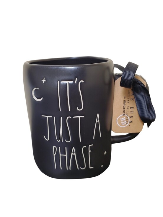 Rae Dunn Other - Rae Dunn It's Just a Phase Viral Halloween Witchy Moon Ceramic Coffee Mug NWT